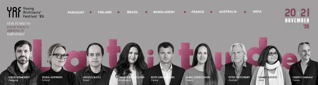 YAF Young Architects’ Festival ’26 speaker lineup